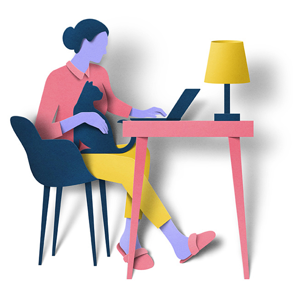 Woman on laptop